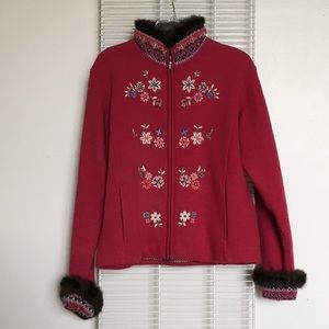 Vintage super cozy coat (S)
